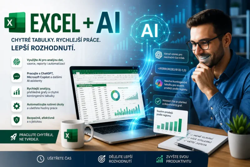 Excel + AI: Starý dobrý Excel v nové éře práce s daty