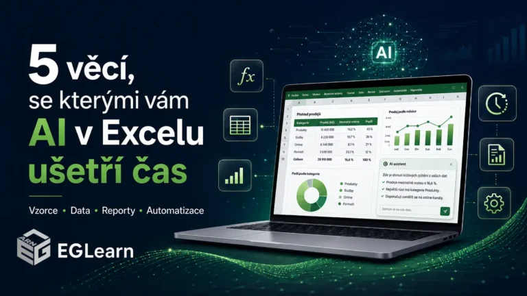 5 věcí, se kterými vám AI v Excelu ušetří čas
