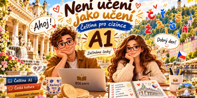 Čeština A1 prakticky – základy pro život v ČR