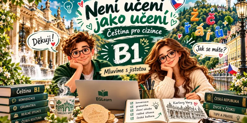 Kurz češtiny B1 pro cizince – EGLearn
